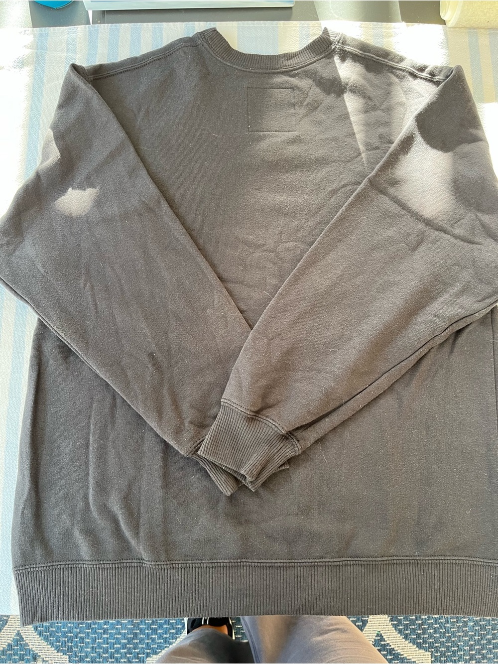Hollister Sun & Moon Embroidered Tee - Charcoal - Picture 4 of 4